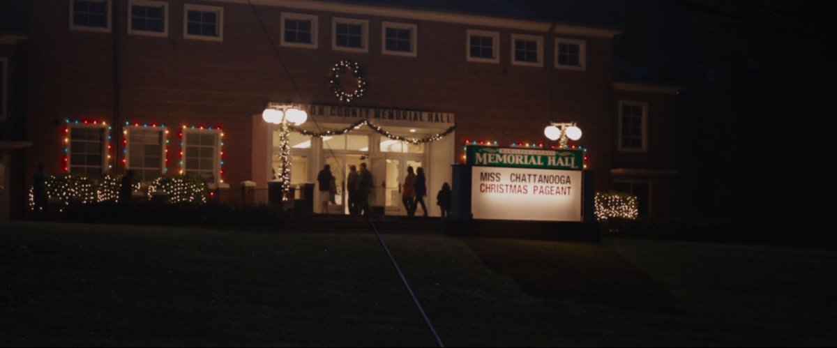 Exterior Hamilton County Memorial Hall.