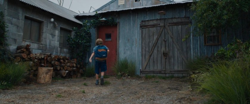 Exterior of Harley Keener's house.