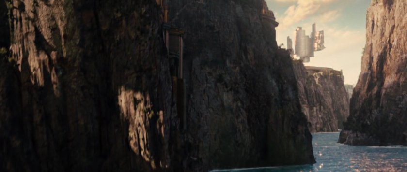 An Asgardian canyon.