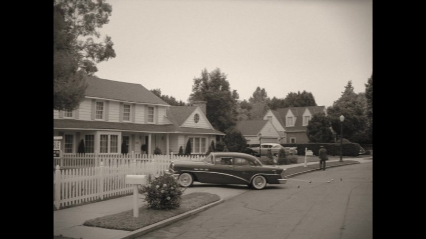 Exterior of Dottie's house circa 1950s.
