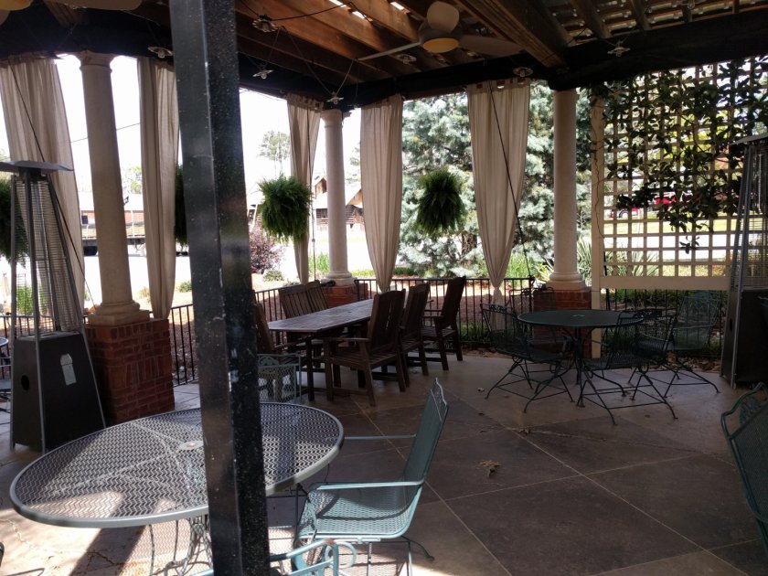 Street view of wine tasting filming location.