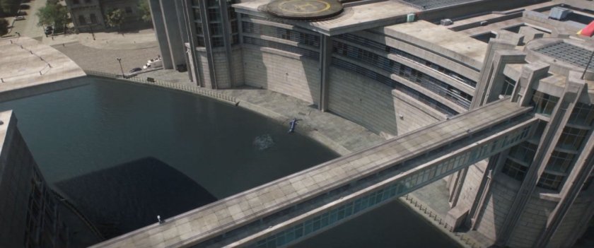 Aerial view of Joint Counter Terrorist Centre.