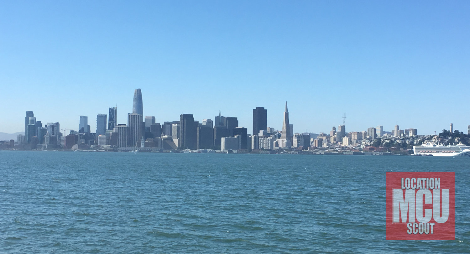 Exclusive image of downtown San Francisco from Treasure Island.