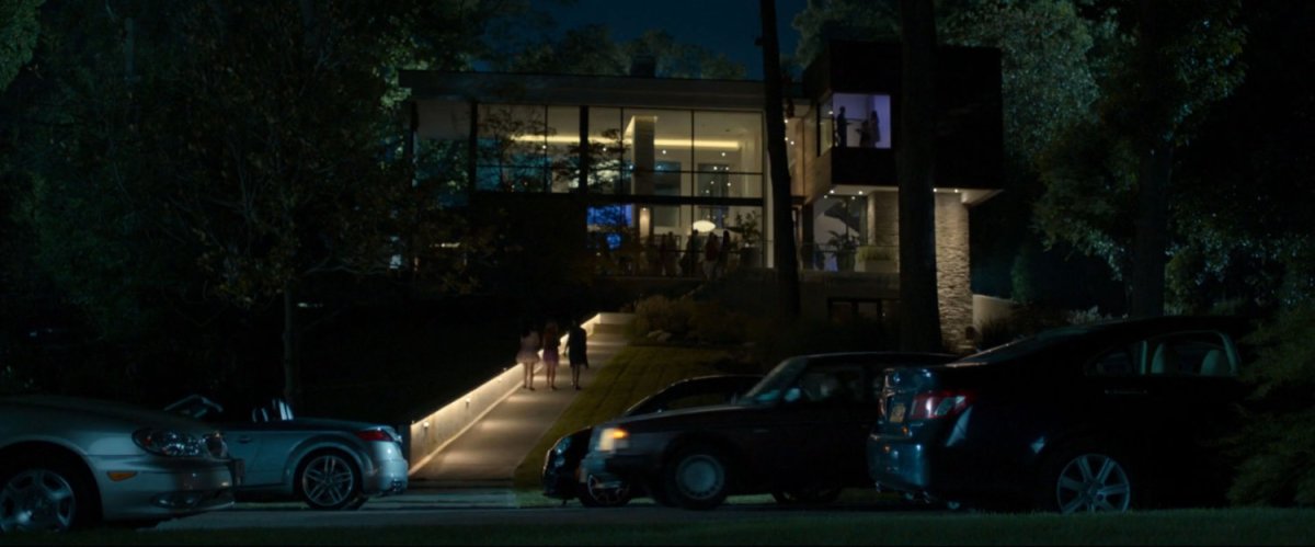 Exterior of Liz's house.