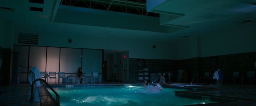 Interior of pool as Washington DC hotel.