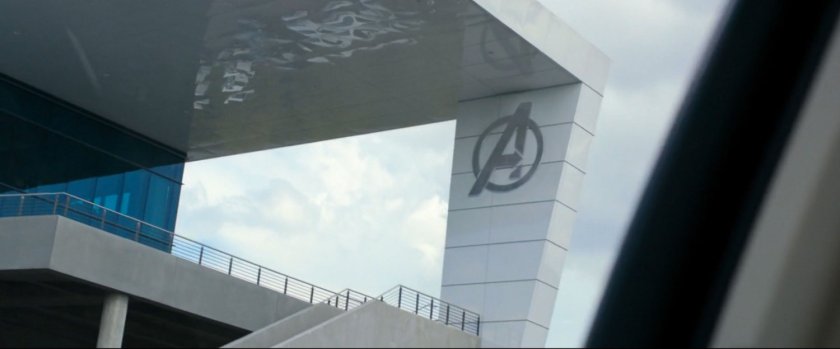 Exterior of the Avengers Facility.