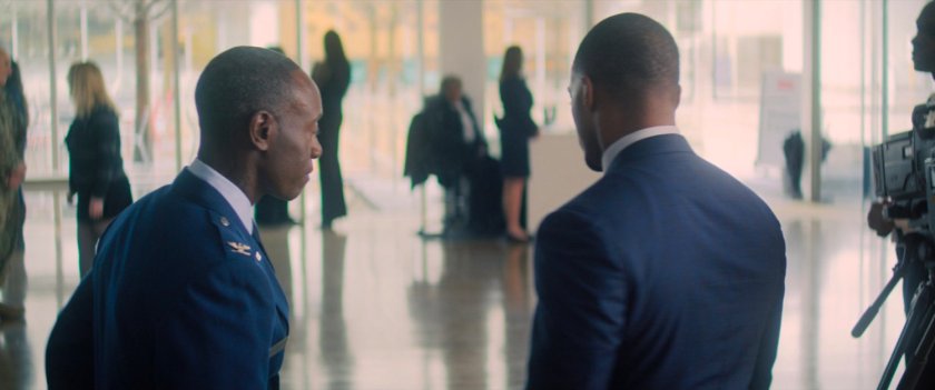 Sam Wilson and James Rhodes at the Smithsonian.