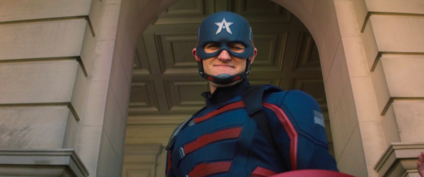 John Walker as the new Captain America.