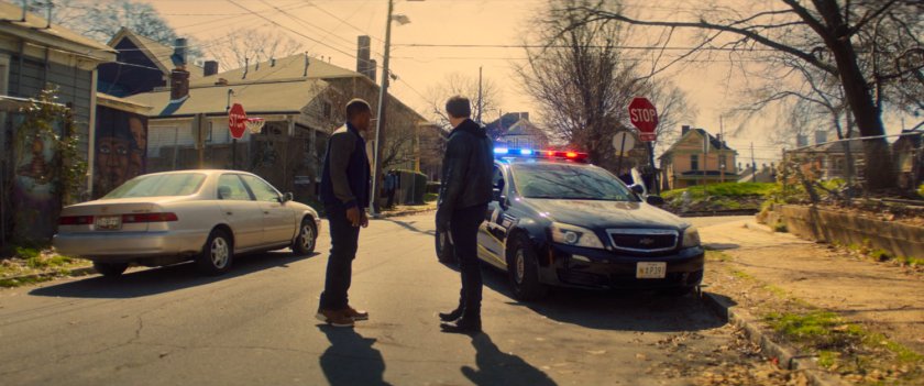 The street outside Isaiah Bradley's house.