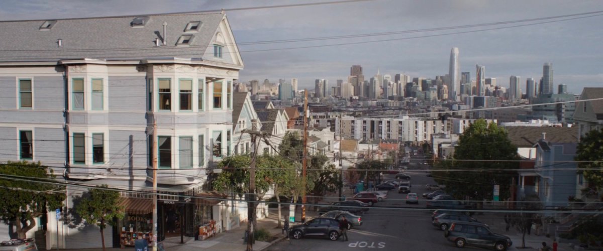 View of downtown San Francisco from Scott's house.