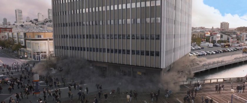 The Pym Lab grows full size at the Embarcadero.