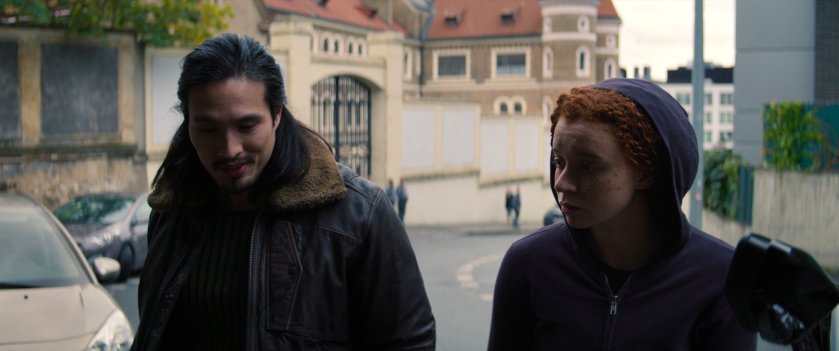 Karli and Dovich in front of GRC Supply Depot.