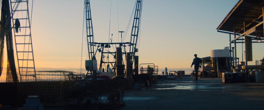 A Louisiana pier at sunset.