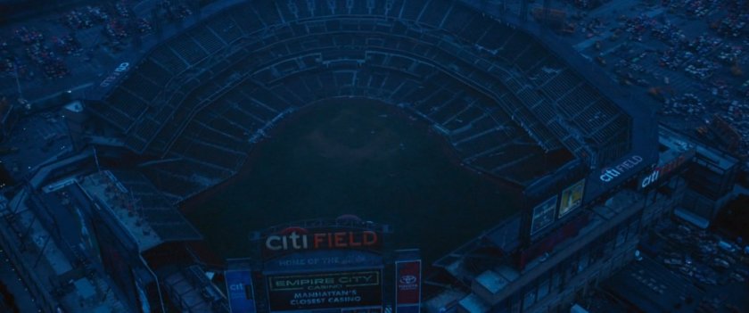 A dilapidated CitiField stadium.