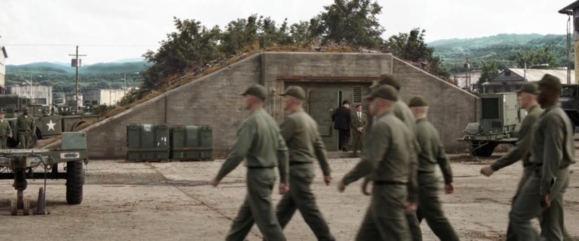 Exterior Camp Lehigh bunker.