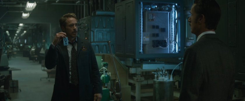 Interior Camp Lehigh with Tony meeting Howard Stark.