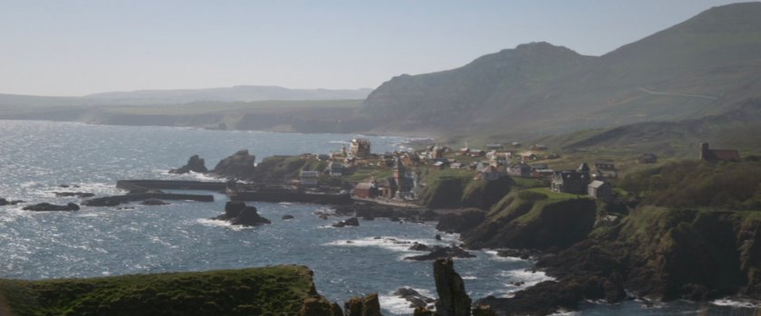 Aerial view of New Asgard.