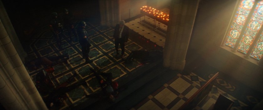 Interior of French Church.