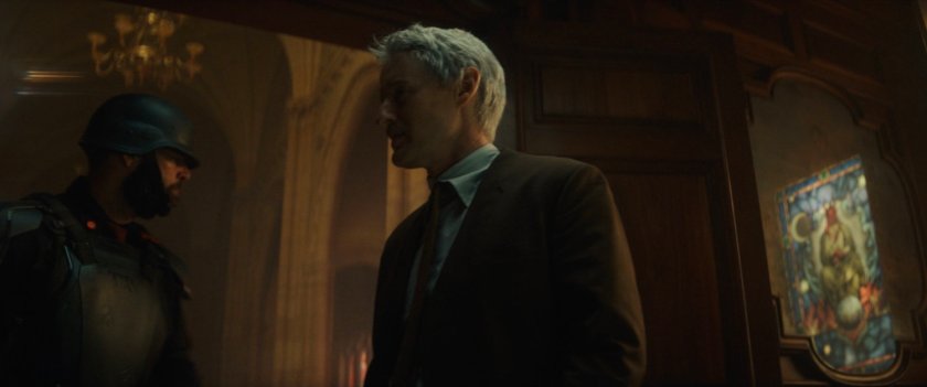 Mobius inside French Church.