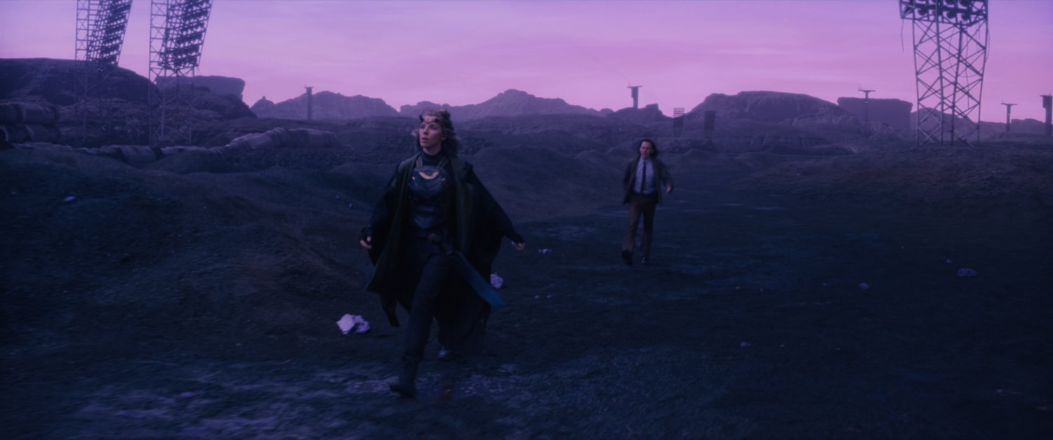 Loki and Sylvie walking on Lamentis-1.