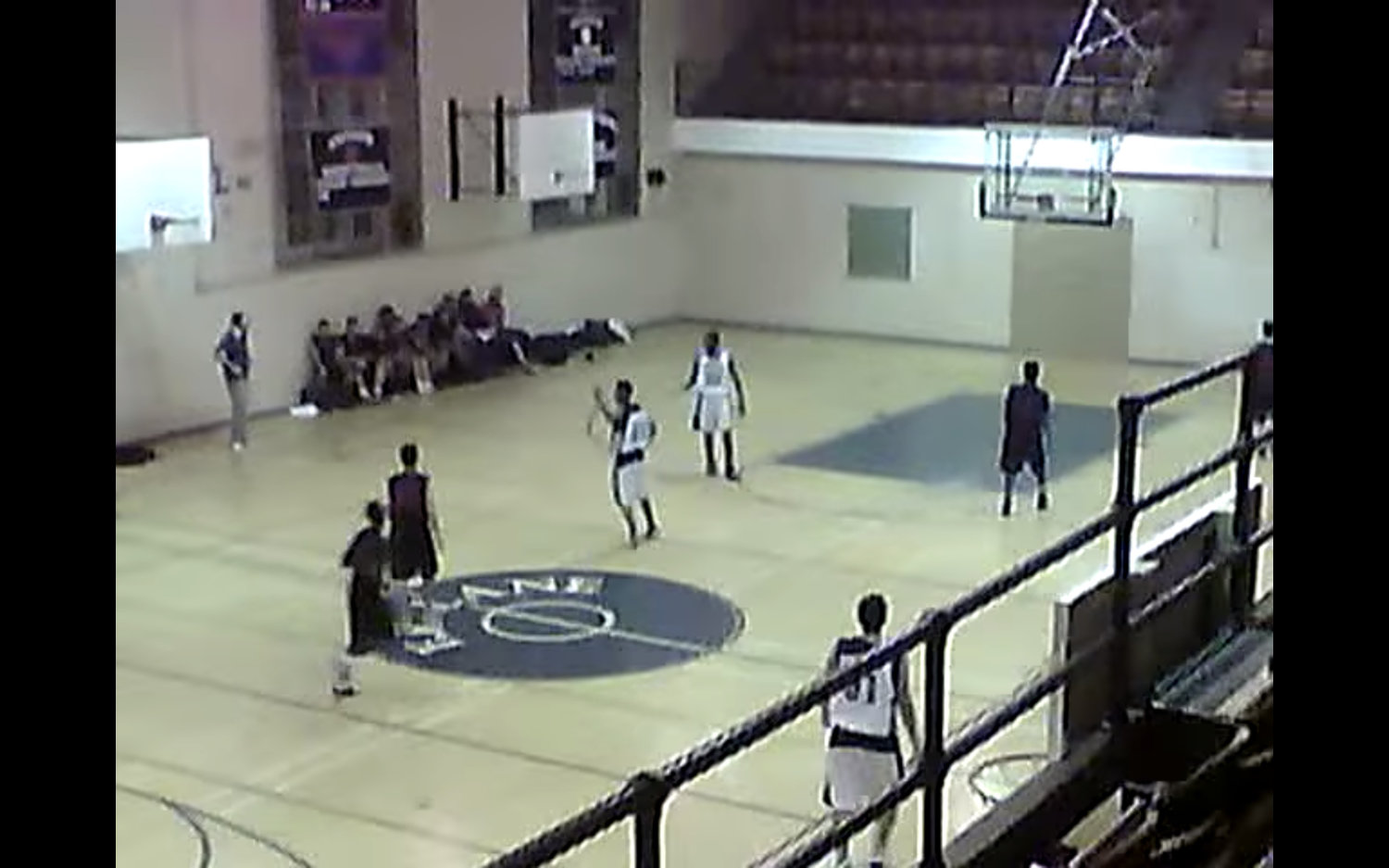 Clip from YouTube showing interior of gym filming location.