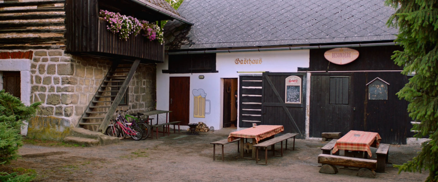 A quaint German rest stop.