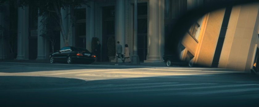 Exterior of Dreykov's office building.