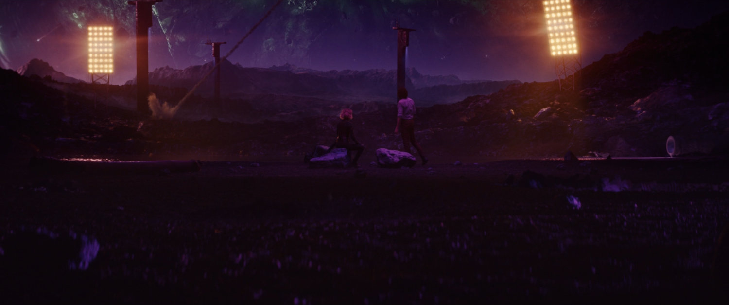 Loki and Sylvie on Lamentis-1.