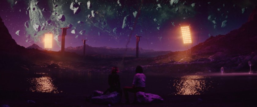 Loki and Sylvie on Lamentis-1.