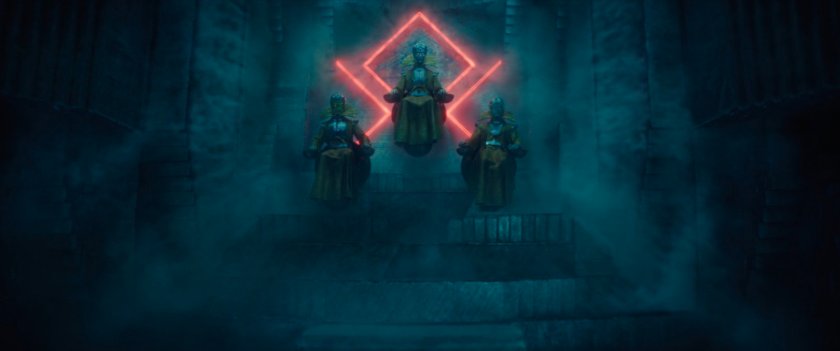 Three Time Keepers in their TVA chamber.