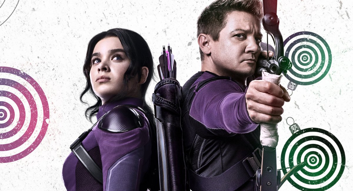 Kate Bishop and Clint Barton.