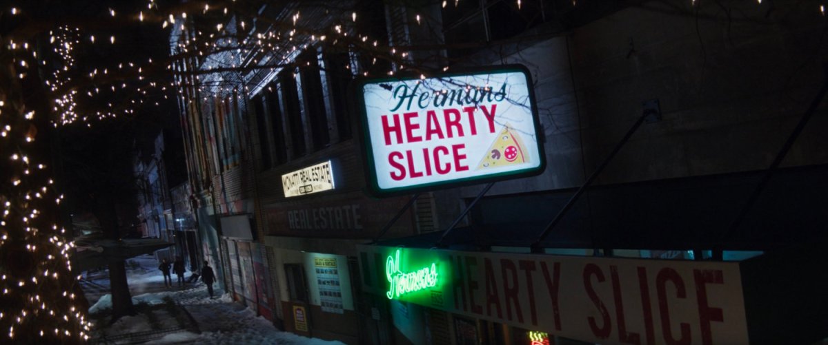 Exterior of Herman's Hearty Slice.