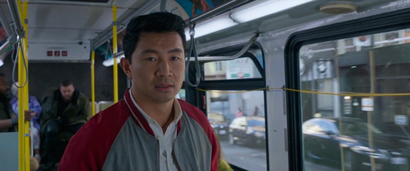 Shaun on a San Francisco metro bus.