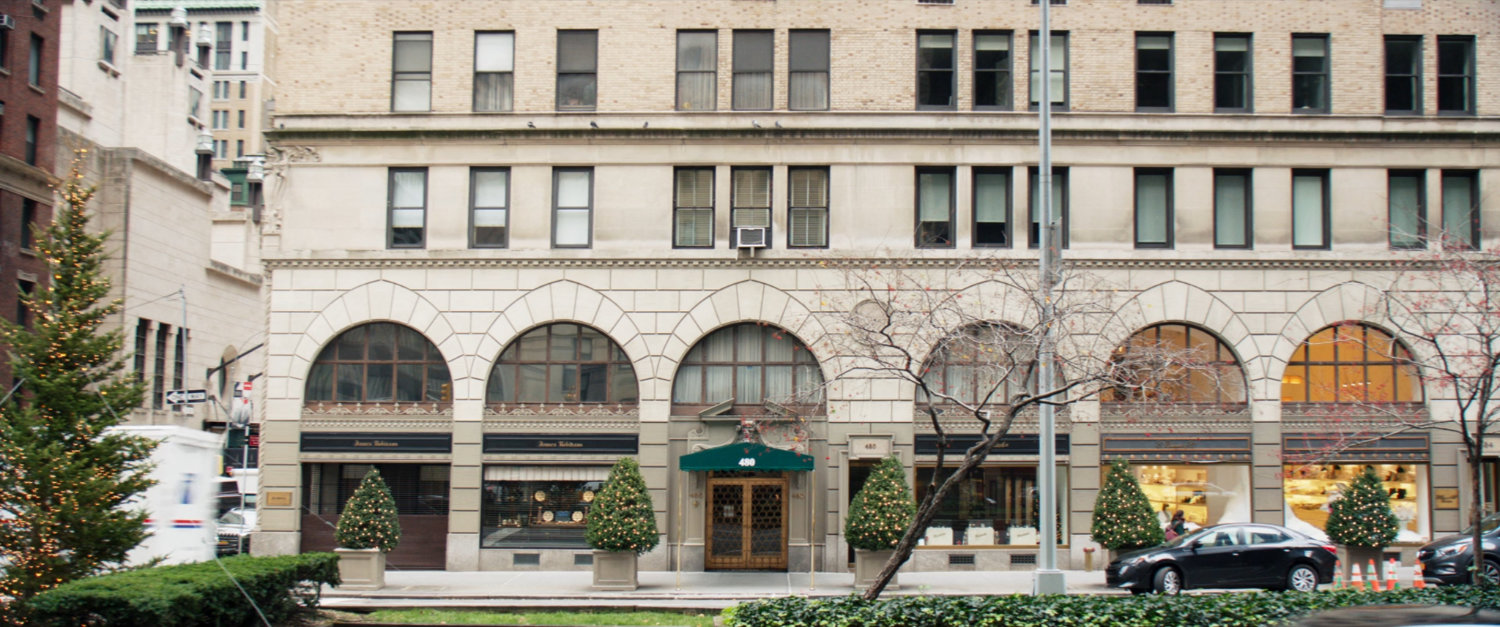 Exterior of Bishop Penthouse building.