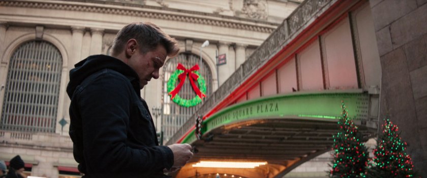 Clint standing in Pershing Square at the Battle of New York memorial.