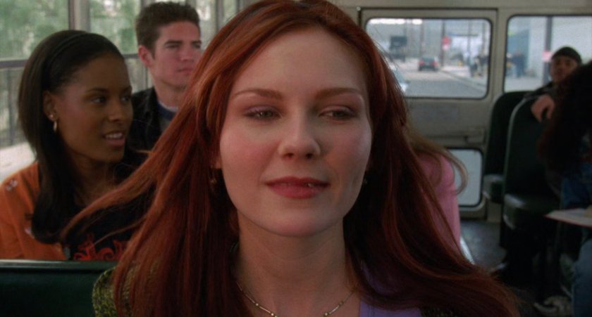 Mary Jane on school bus.