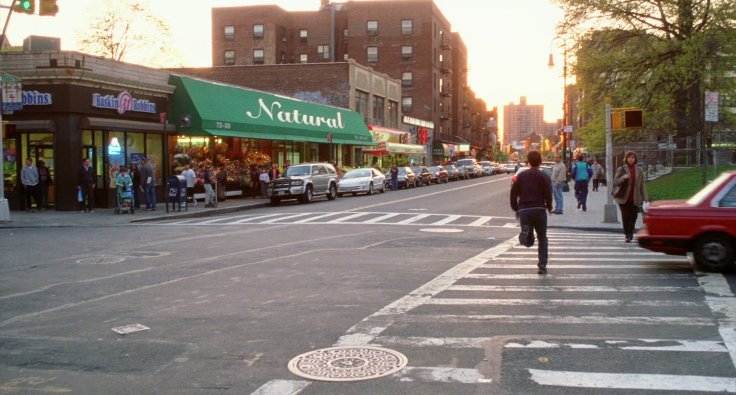New York street intersection.