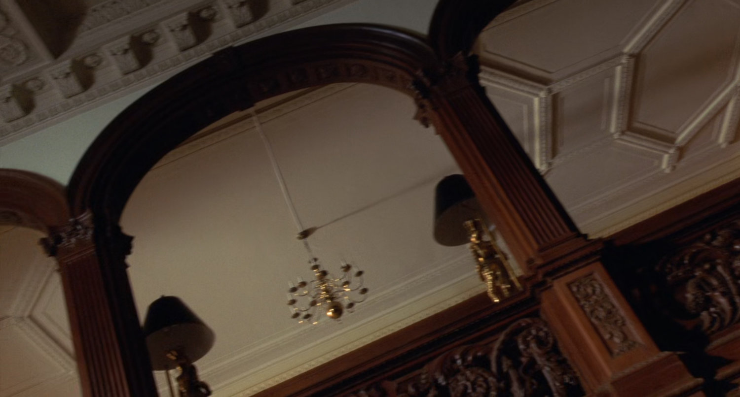 Interior ceiling of Osborn Penthouse.