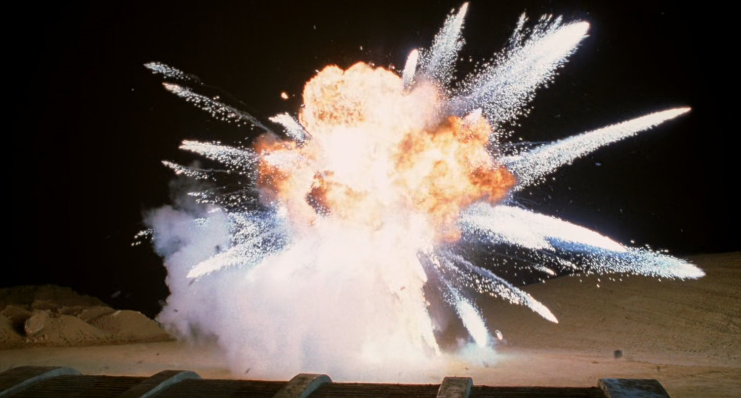 Explosion of robotic suit.