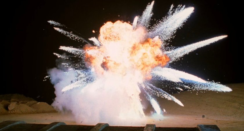 Explosion of robotic suit.