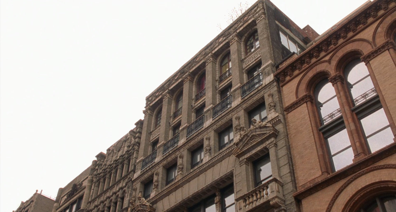 Exterior of Harry Osborn apartment.