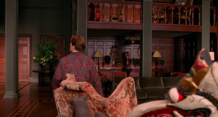 Interior of Norman Osborn penthouse.