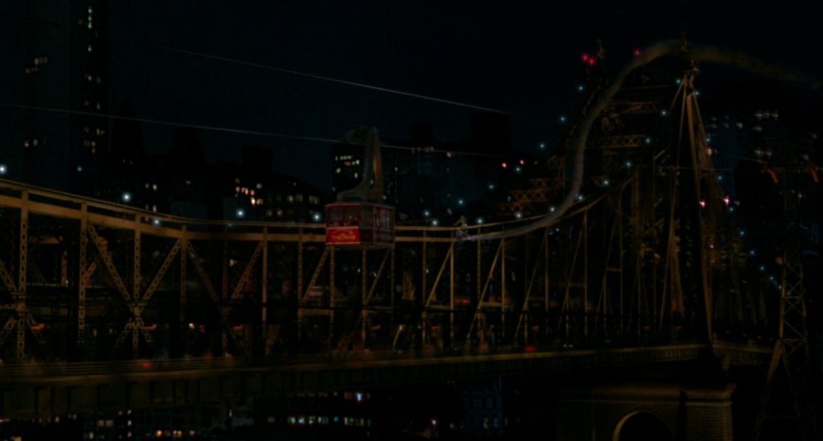 Queensboro Bridge at night.