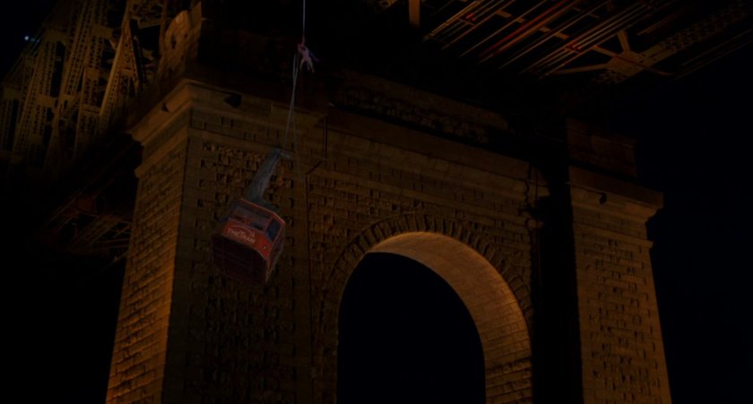 Queensboro Bridge at night.