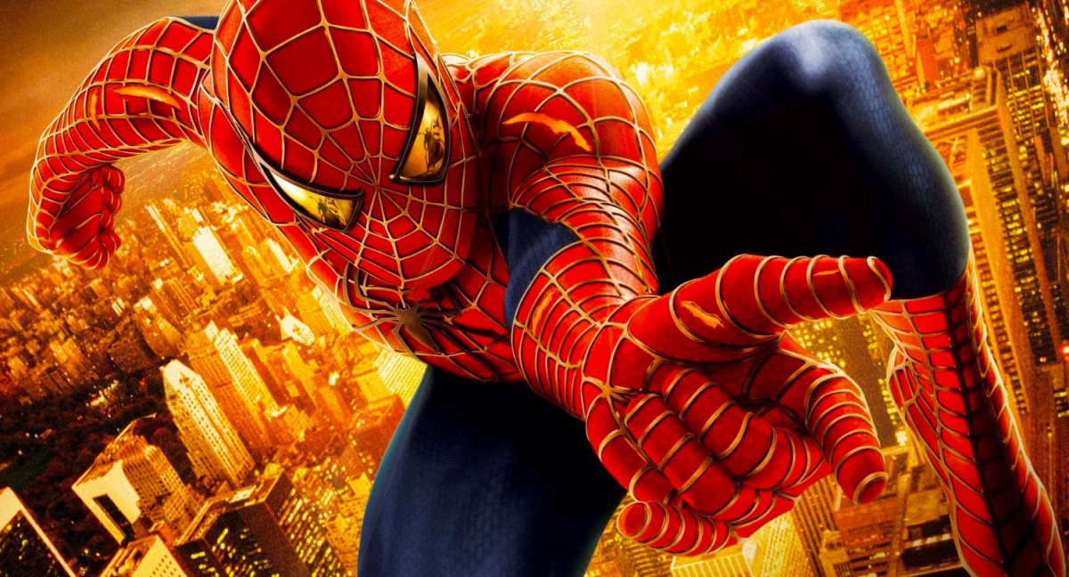 Poster for Spider-Man 2 (2004).