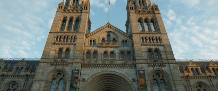 Entrance to the Oxford Museum of Natural History.