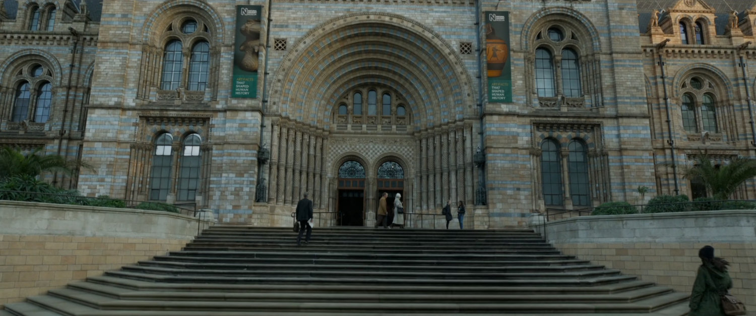 Entrance to the Oxford Museum of Natural History.