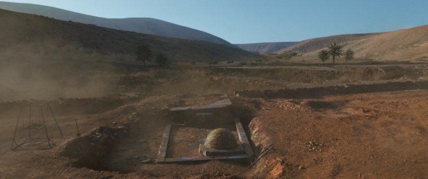 A dusty valley in Iraq.