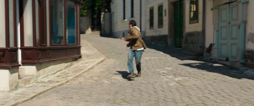 Steven wanders into a German village.