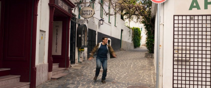 Steven wanders into a German village.